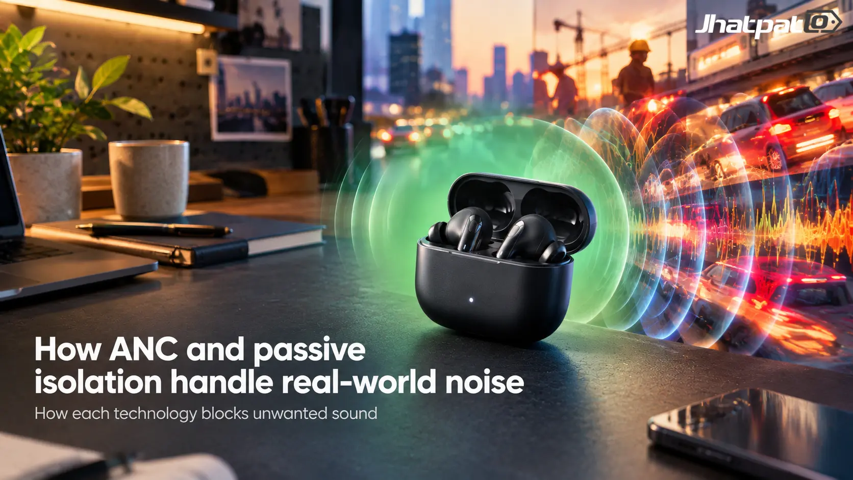 Passive vs Active Noise Cancellation: How Each One Handles Real-World Noise